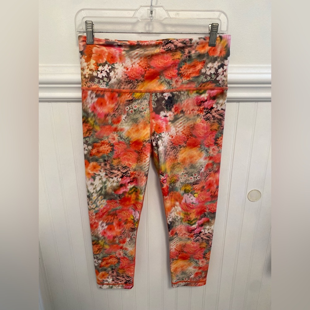 Athleta Elation Capri in Multicolor Floral
